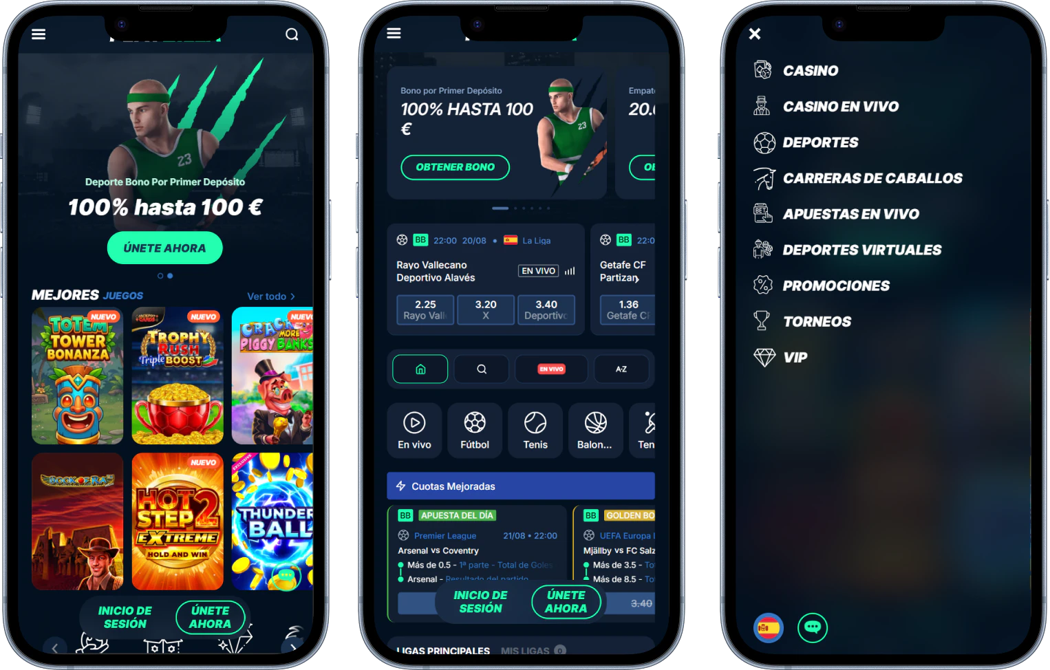 Jugar desde el móvil en España